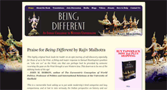Desktop Screenshot of beingdifferentbook.com